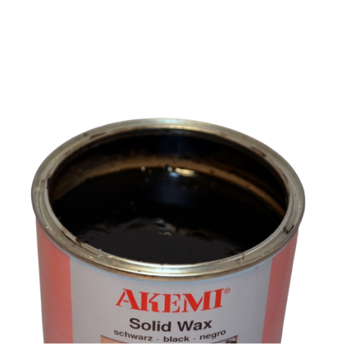 Akemi Solid Paste Wax - 900ml (Black)