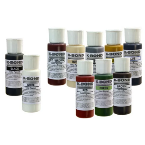 K-BOND STONE COLOR PIGMENT KIT 10 COLORS 2OZ