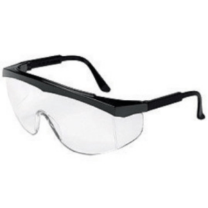 MCR Safety SS010 SS1 Safety Glasses - Black Frame