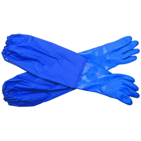 PVC Long Cuff Oil Resistant Gloves